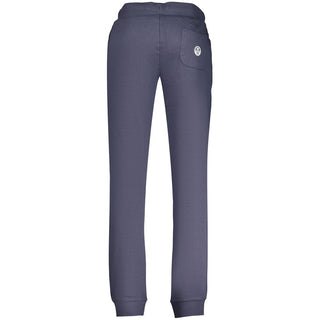 Blue Cotton Men's Trouser
