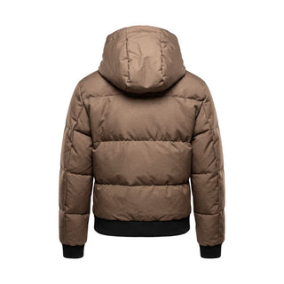 Grey Viscose Men's Jacket