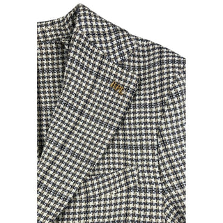 Blue Cotton Men Jacket