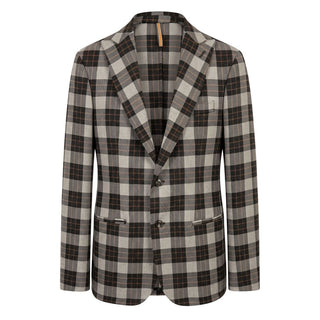 Green Viscose Men Jacket