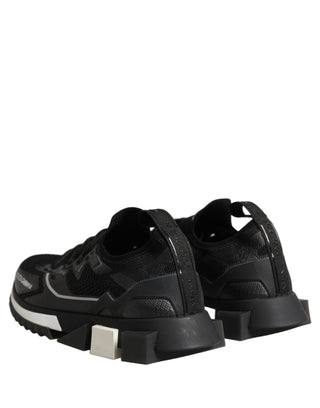 Black White Sorrento Low Top Sneakers Shoes