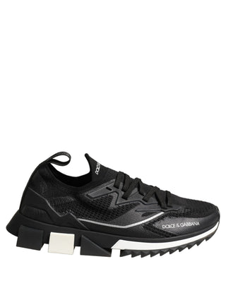 Black White Sorrento Low Top Sneakers Shoes