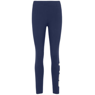Blue Cotton Leggings