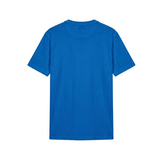 Blue Cotton Men T-Shirt