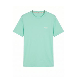 Green Cotton Men T-Shirt