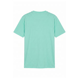 Green Cotton Men T-Shirt