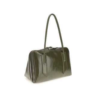 Bicolor Calf Leather Bos Taurus Shoulder Bag