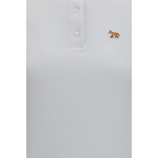 White Cotton Polo Shirt