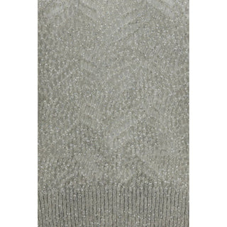 Gray Linen Sweatshirt