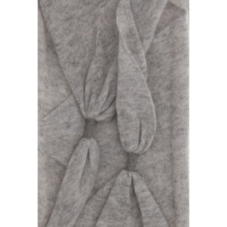 Gray Cashmere Foulard