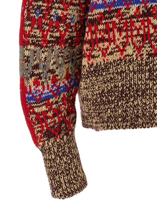 Multicolor Wool Cardigan