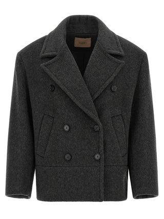 Gray Wool Coat