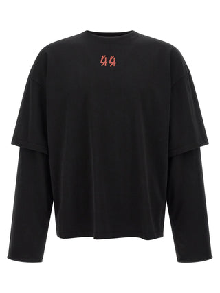 Black Cotton T-Shirt