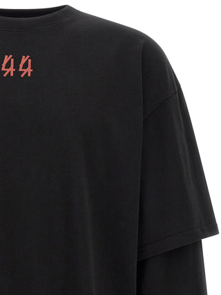 Black Cotton T-Shirt