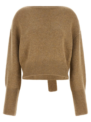 Beige Cashmere Cardigan