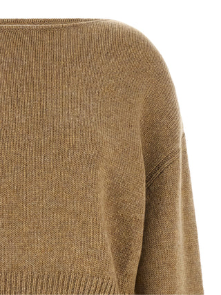 Beige Cashmere Cardigan
