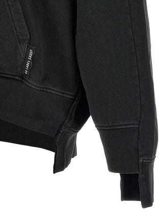 Black Cotton Sweatshirt