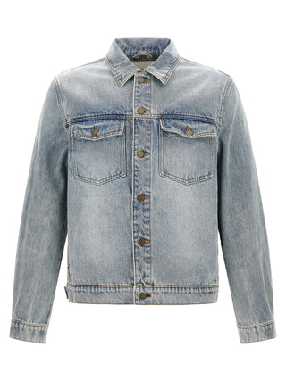 Blue Cotton Denim Jacket