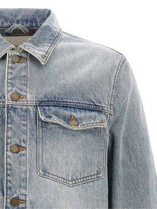 Blue Cotton Denim Jacket
