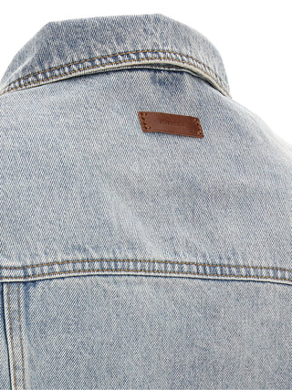 Blue Cotton Denim Jacket