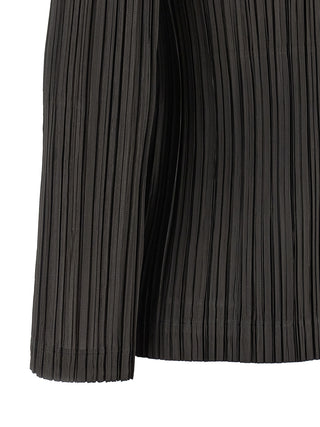 Gray Polyester Blazer