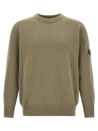 Bicolor Wool Cardigan