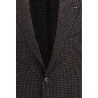 Brown Wool Oves Aries Blazer