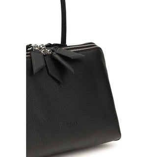 Black Calf Leather Bos Taurus Shoulder Bag