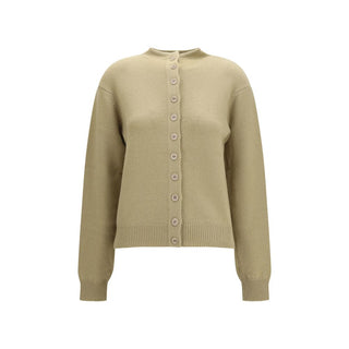 Beige Cashmere Cardigan