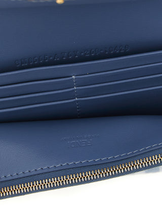 Blue Cotton Cardholder