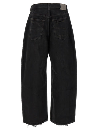 Black Cotton Jeans Denim