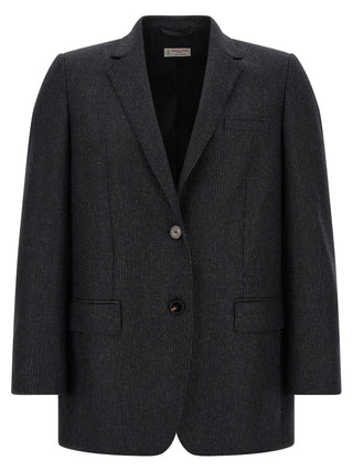 Gray Wool Blazer
