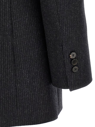 Gray Wool Blazer