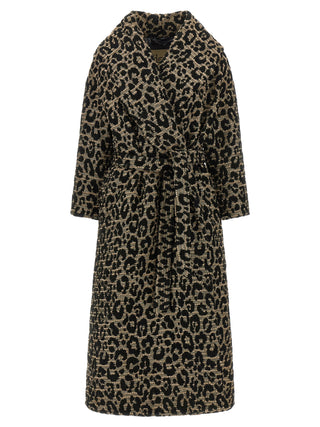 Black Acetate Coat
