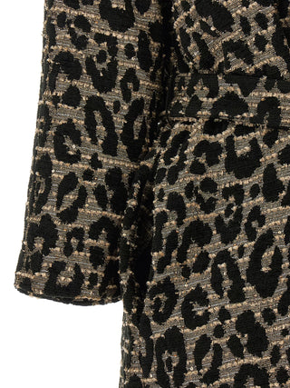 Black Acetate Coat