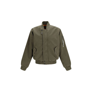 Bicolor Nylon Bomber