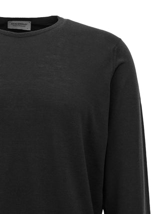 Black Merino Wool Cardigan