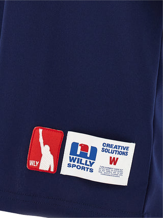 Blue Polyester Sportswear