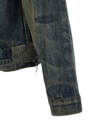 Blue Cotton Denim Jacket