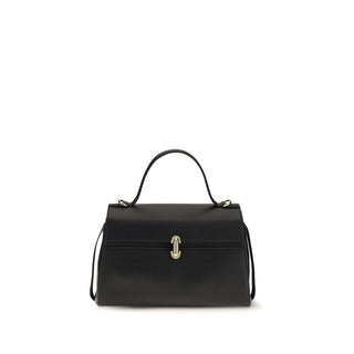 Black Calf Leather Bos Taurus Shoulder Bag