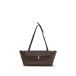 Brown Calf Leather Bos Taurus Shoulder Bag