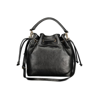 Black Polyurethane Women's Bag