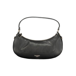 Black Polyurethane Womens Bag