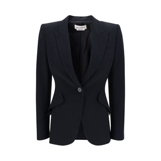 Black Acetate Blazer