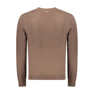 Brown Wool Sweatshirt