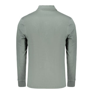 Green Cotton Polo Shirt