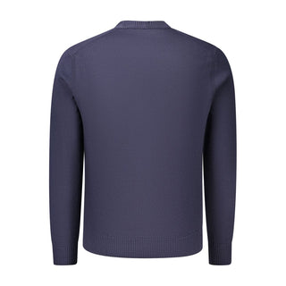 Blue Wool Sweatshirt
