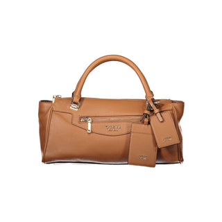 Brown Polyethylene Handbag