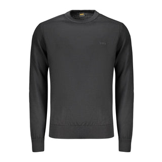 Black Wool Sweatshirt