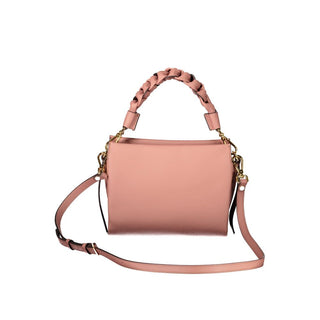 Pink Leather Handbag
